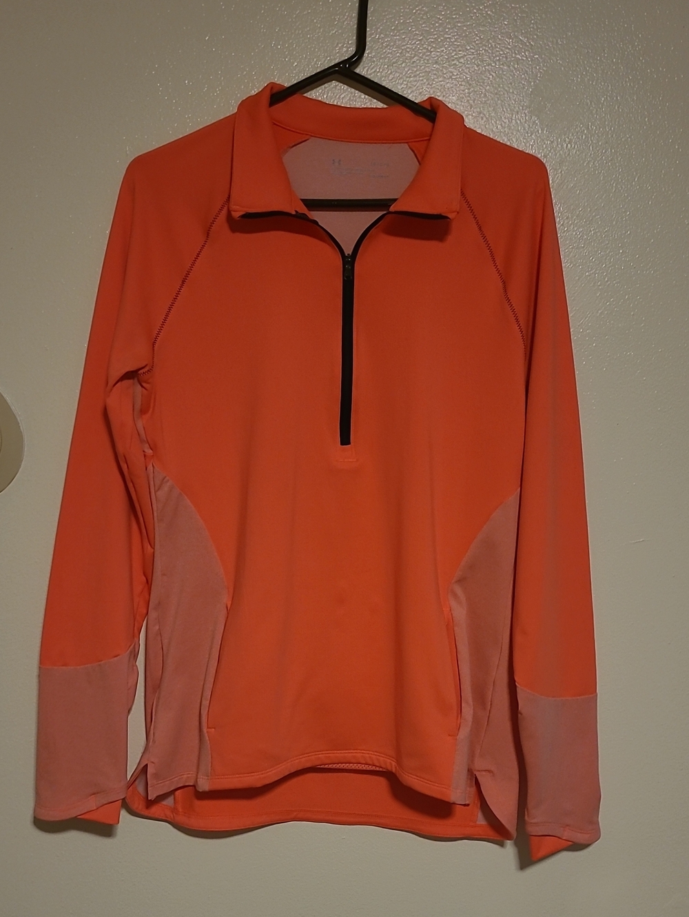Large Womens Under Armour Long Sleeve 1/2 Zip